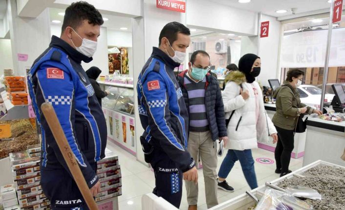 Zabıtadan market zincirlerine denetim