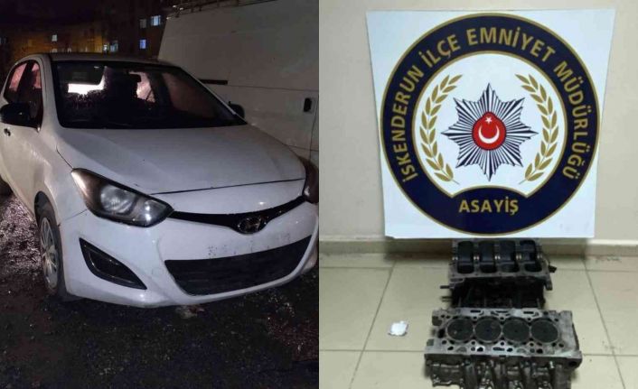 Hatay’da oto hırsızlığı şebekesi çökertildi