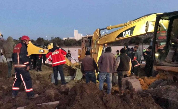 Manisa OSB’de göçük: 1 işçi toprak altında kaldı