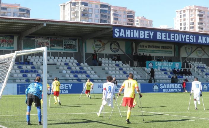 Şahinbey Ampute kendi evinde galip: 2-0