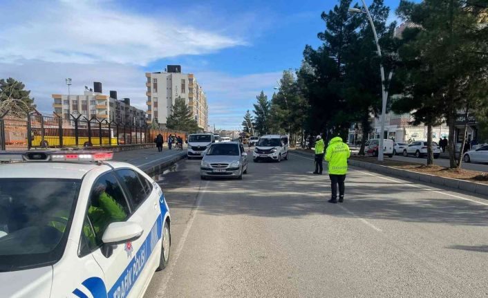 Trafik ekipleri denetim yaptı