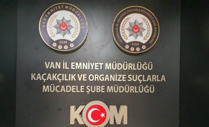 Van’da gümrük kaçakçılığı operasyonu