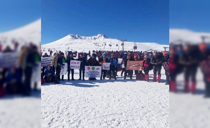 12. Uluslararası Erciyes Dağı Zirve Tırmanışı tamamlandı