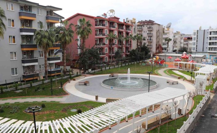 Alanya Belediyesi’nden Saray Mahallesi’ne yeni park