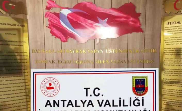 Alanya’da 2 kilo esrar ele geçirildi