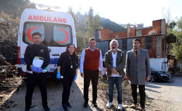 Alanya’da bakımı muhtaç hastalara ‘evde sağlık hizmeti’