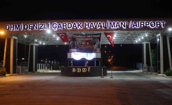 Çardak Havalimanı’nda 23 bin yolcu hizmet aldı