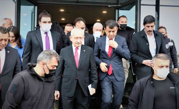 Denizli programını yarıda kesen CHP lideri Kılıçdaroğlu, Ankara’ya hareket etti