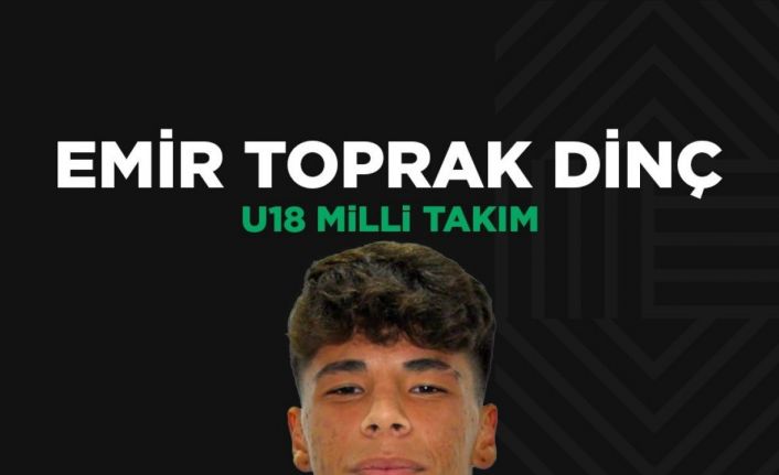 Denizlispor’un genç yıldızı Emir’e milli görev