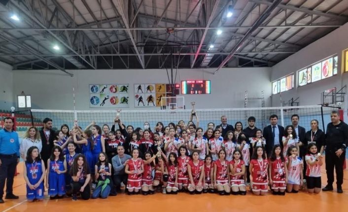 Diyarbakır’da minikler voleybol müsabakaları tamamlandı