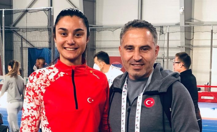 Erdekli atlet Aleyna Karaca Sırbistan’da yarıştı