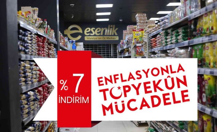 Esenlik marketlerde KDV indirimi başladı