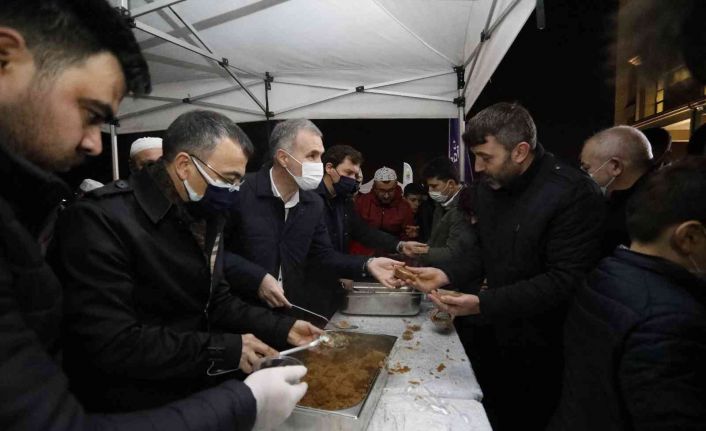 Helva geleneği Miraç kandilinde de devam etti