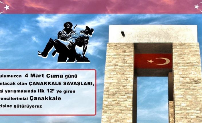 Hisarcık’ta Çanakkale gezisi için Bilgi Yarışması