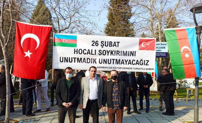 Hocalı soykırımının şehitleri Turgutlu’da anıldı