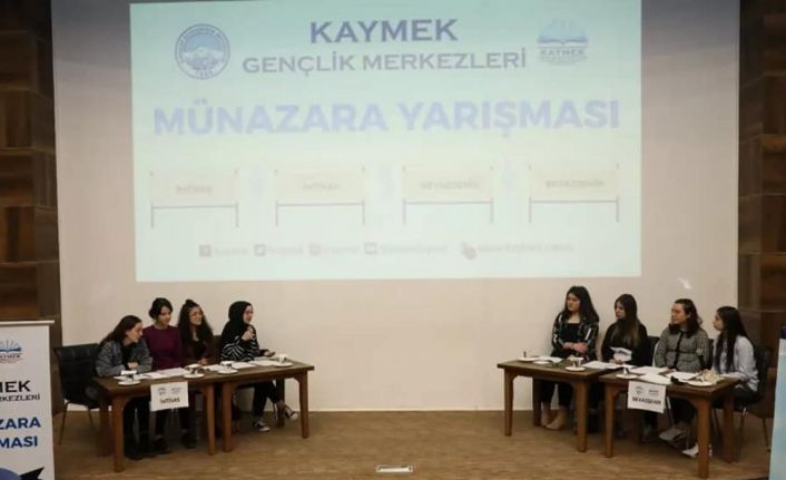 KAYMEK’in gençlerinden münazara yarışması