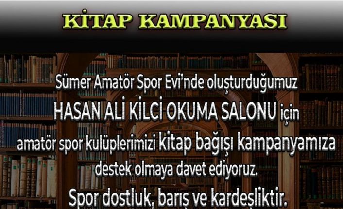 Kayseri ASKF kitap toplama kampanyası başlattı