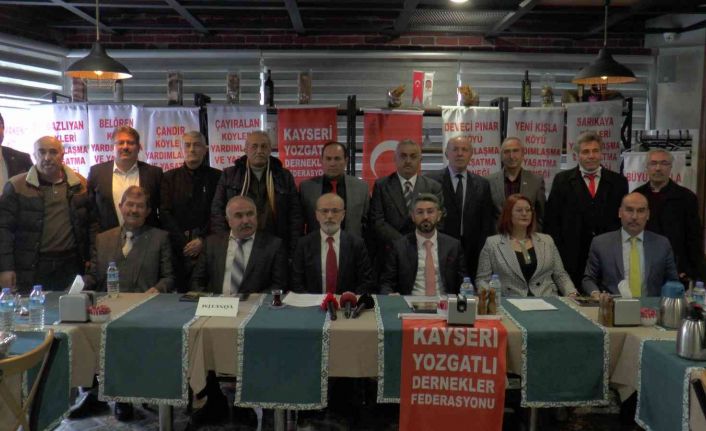 Kayseri Yozgatlı Dernekler Federasyonu kuruldu