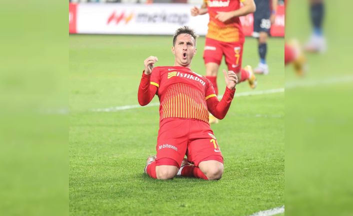 Kayserispor’un 1000. golünü atan Gavranovic: