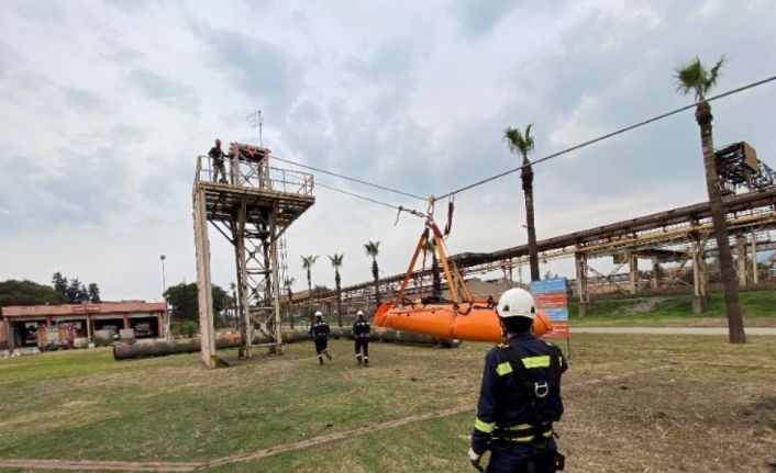 Kocaeli itfaiyesinden Hatay’da eğitim