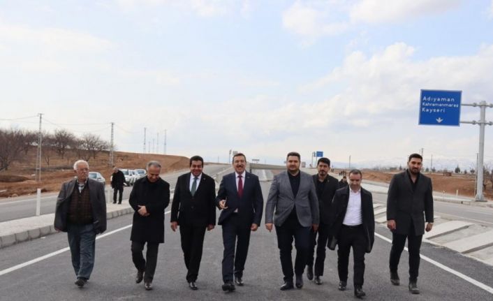 Malatya Kuzey Çevreyolu’nda 26,5 kilometrelik kısım trafiğe açıldı