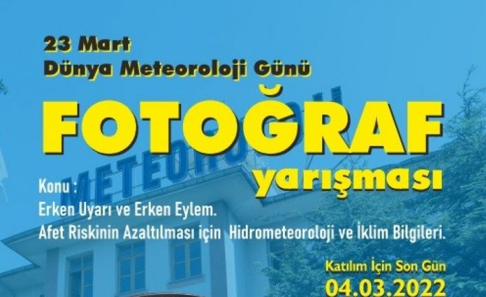 Meteoroloji Genel Müdürlüğü fotoğraf yarışması düzenliyor