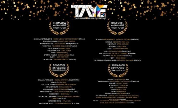 TAYF Uluslararası Kısa Film Festivali sinemaseverlere kapılarını açıyor