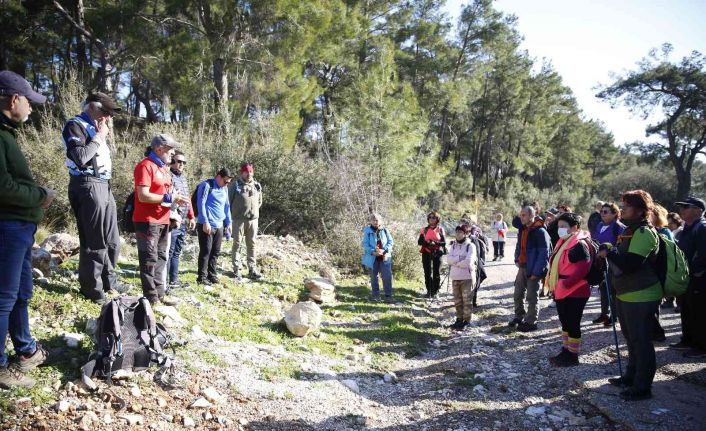 Yeşilçam yolunda doğa ile iç içe yürüyüş keyfi