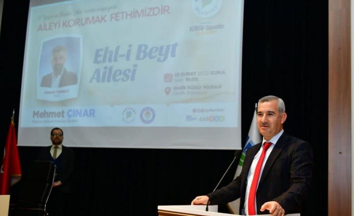 Yeşilyurt’ta ’’ehli beyt ailesi’’ paneli