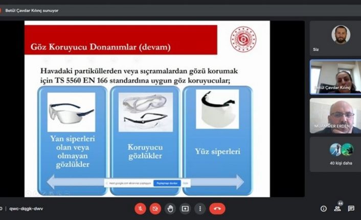 ADÜ’de kimyasal kullanımının zararları ve kullanımı anlatıldı