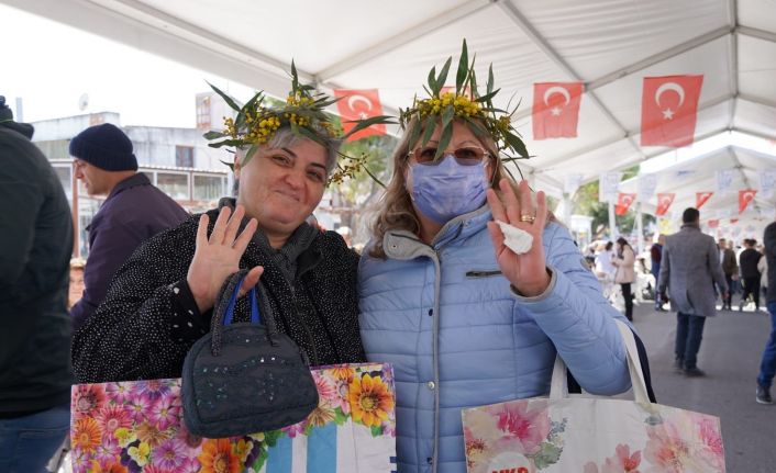 Alaçatı Ot Festivalinde sanat izi