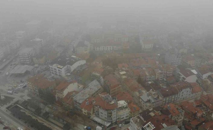 Burdur’da yoğun sis etkili oldu