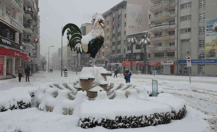 Denizli’ye yoğun kar yağışı uyarısı