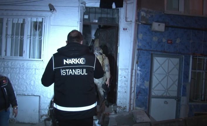 İstanbul’da uyuşturucu tacirlerine yönelik eş zamanlı operasyon