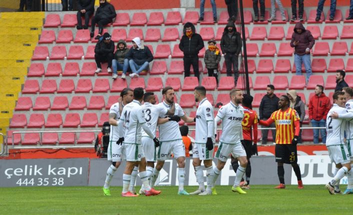 Kayserispor 4 maçtır kazanamıyor