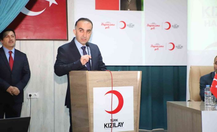 Kızılay Hakkari Şube Başkanı Bozkurt güven tazeledi