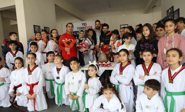 Melikgazi’de geleceğin şampiyon adayları başarılarını kutladı