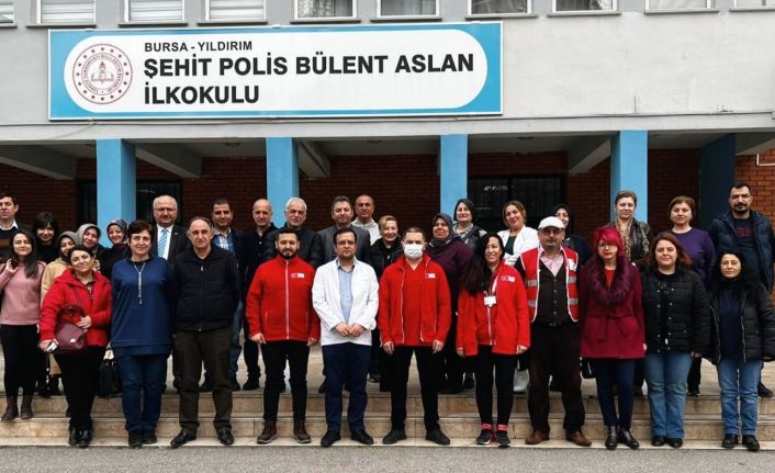 Öğretmen ve velilerden anlamlı ‘kan’panya