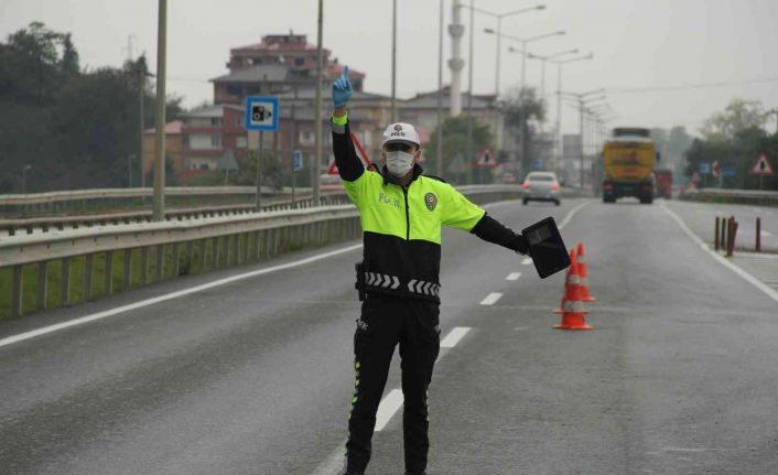 Ordu’da bir haftada 75 sürücünün ehliyeti geri alındı