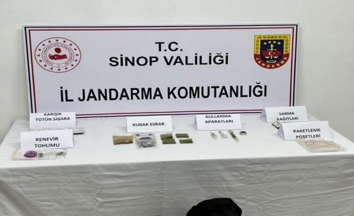 Sinop’ta iki ayrı uyuşturucu operasyonu