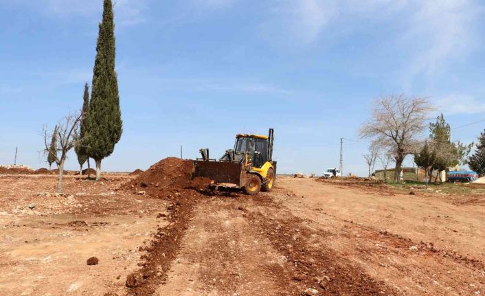 Yukarı Göklü Mahallesinde kent park çalışması