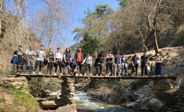 Ziraat Fakültesi öğrencileri doğa yürüyüşü gerçekleştirdi