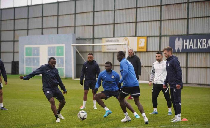 Çaykur Rizespor’da Fenarbahçe maçı hazırlıklarını tamamladı