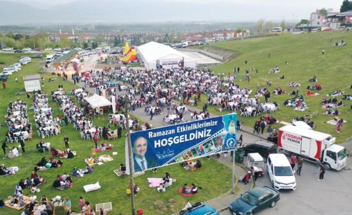 İftar sofrası çocuklar için kuruldu