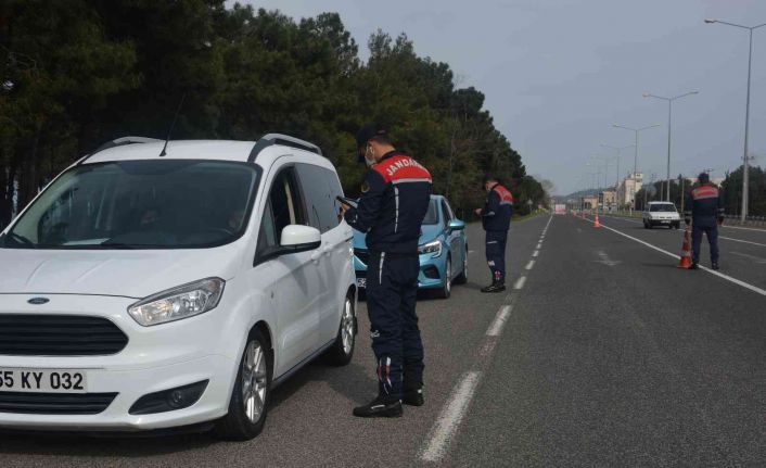 Jandarmadan bayram öncesi trafik denetimi