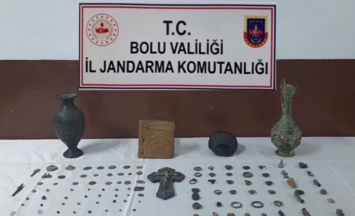 Jandarmadan tarihi eser operasyonu: 1 gözaltı