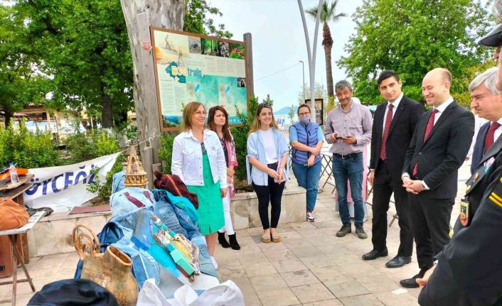 Köyceğiz’de geri dönüşüm sergisi açıldı