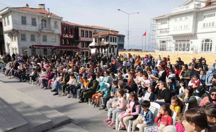 Mudanyalı çocuklar ara tatilde doyasıya eğlendi