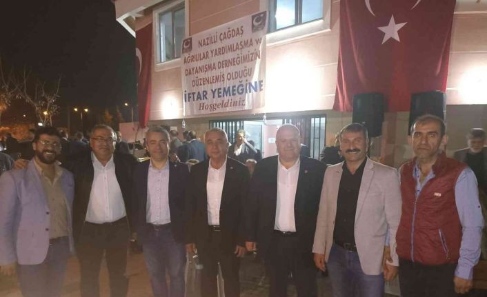 Nazilli’de yaşayan Ağrılılar iftarda buluştu