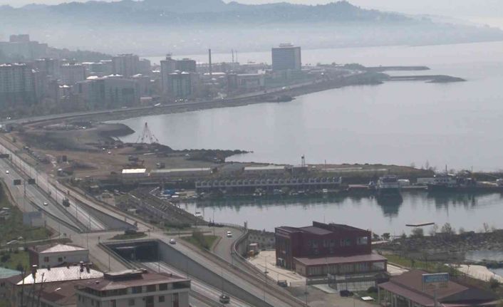 Rize’nin şehir hastanesinin dolgusu devam ediyor